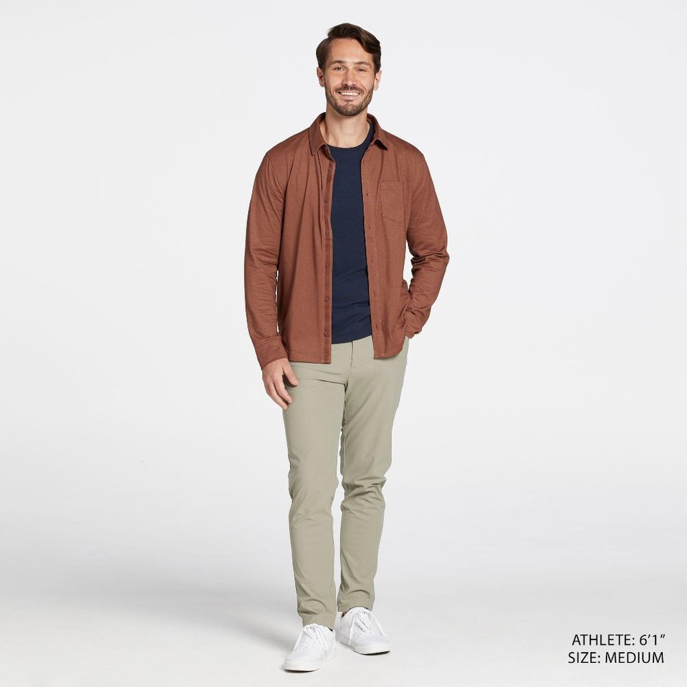 VRST Men's Long Sleeve Button Down Shirt - Picture 2 of 4